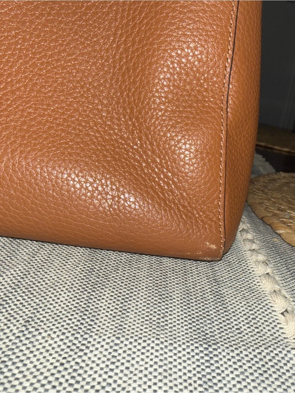 Kate Spade Tan Leather Tote with Wallet - Picture 4 of 14